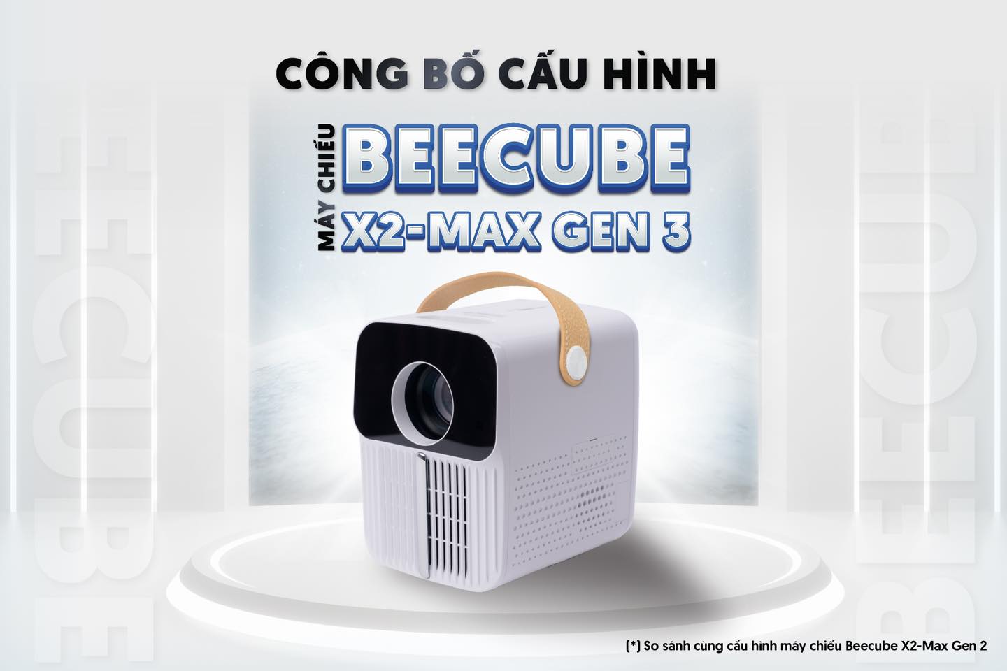 Máy Chiếu Mini BEECUBE X2 MAX GEN 3 2023 - Hàng Chính Hãng
