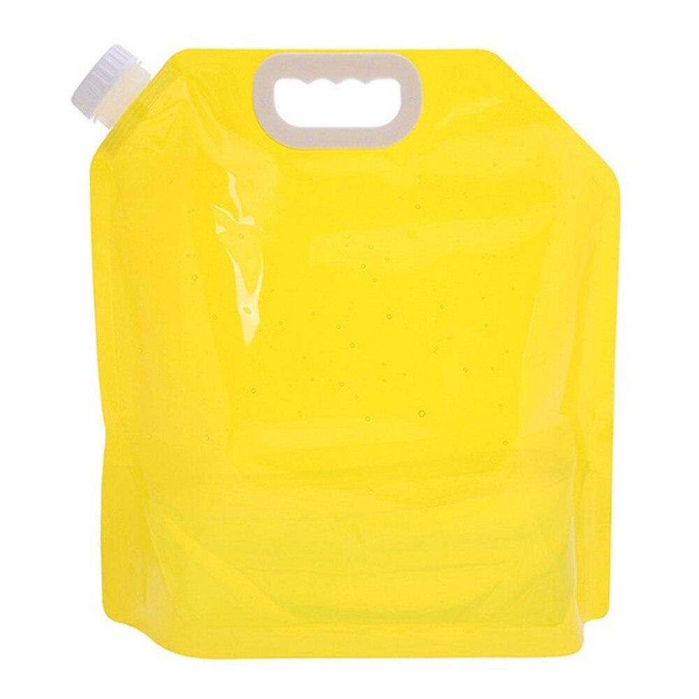 Drinking Water Bag 5L Outdoor Foldable Folding Collapsible Water Bags Container Camping Hiking Picnic BBQ Drinking Bag