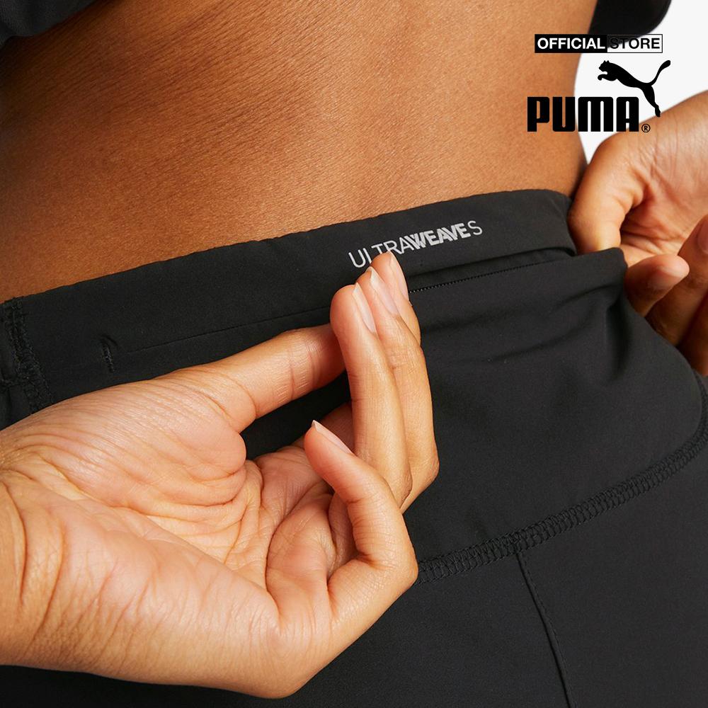 PUMA - Quần shorts chạy bộ nữ lưng thun Run Ultraweave S W 3&quot; 522193