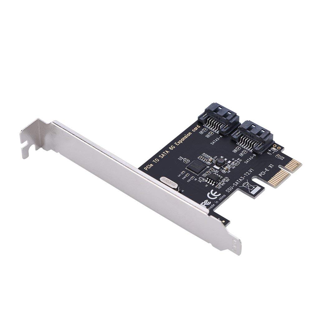 Card PCI-E mở rộng ra 2 cổng SATA 3.0 không cần nguồn phụ D00-250