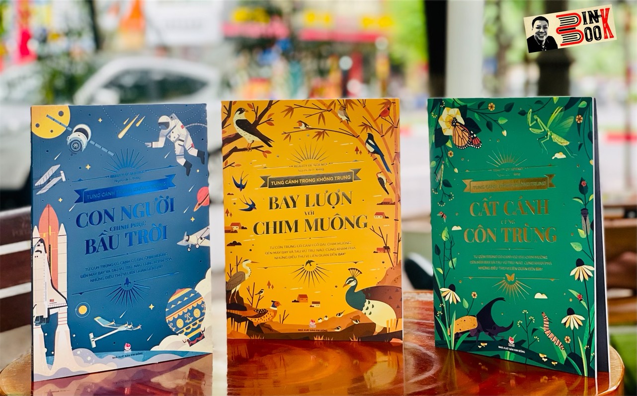 Combo 3 cuốn TUNG CÁNH TRONG KHÔNG TRUNG - Beauty of Science – Keng dịch - NXB Kim Đồng