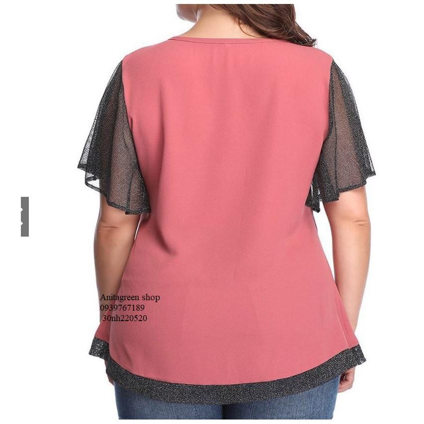 Nh220520-áo kiểu nữ bigsize