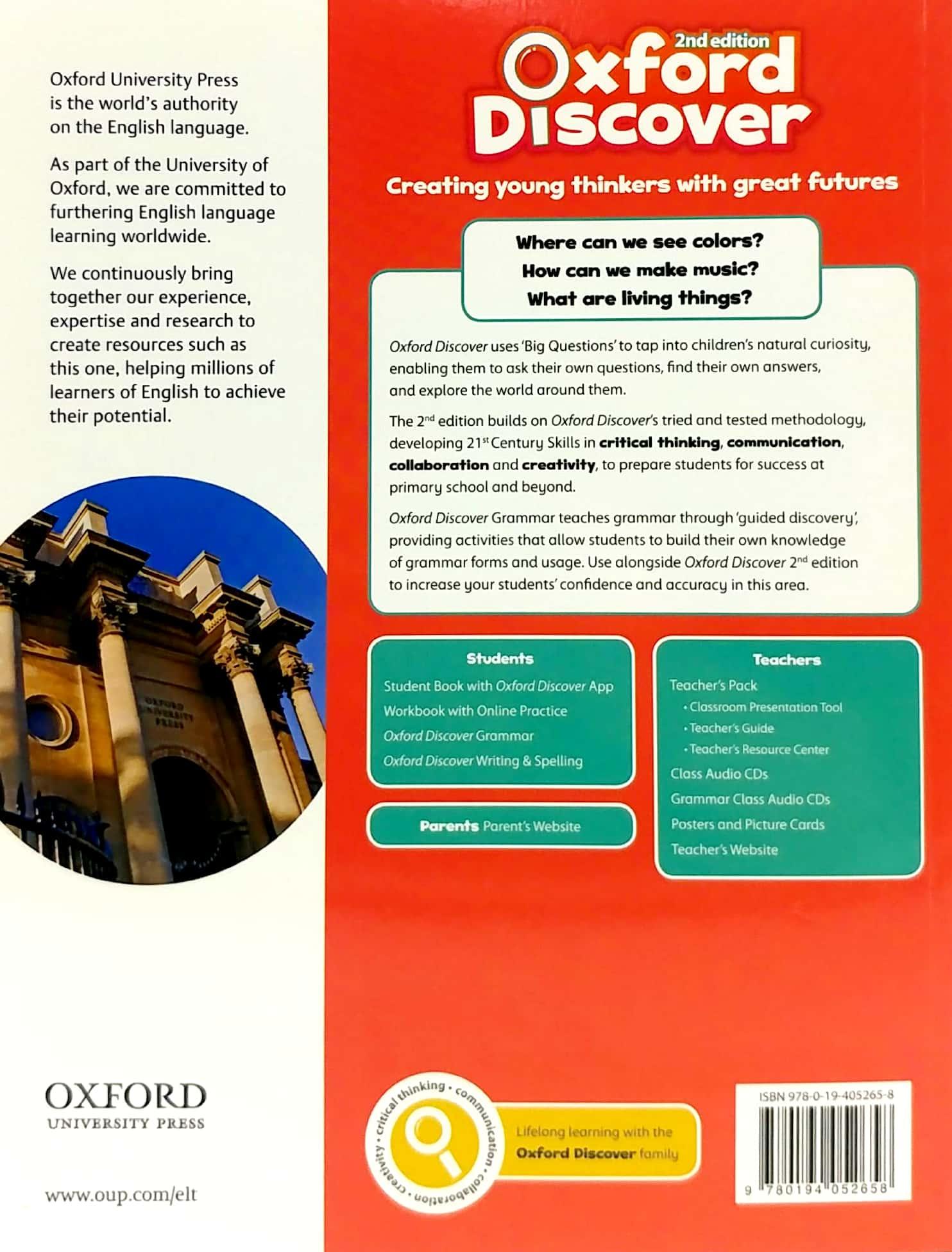 Oxford Discover 2nd Edition: Level 1: Grammar Book