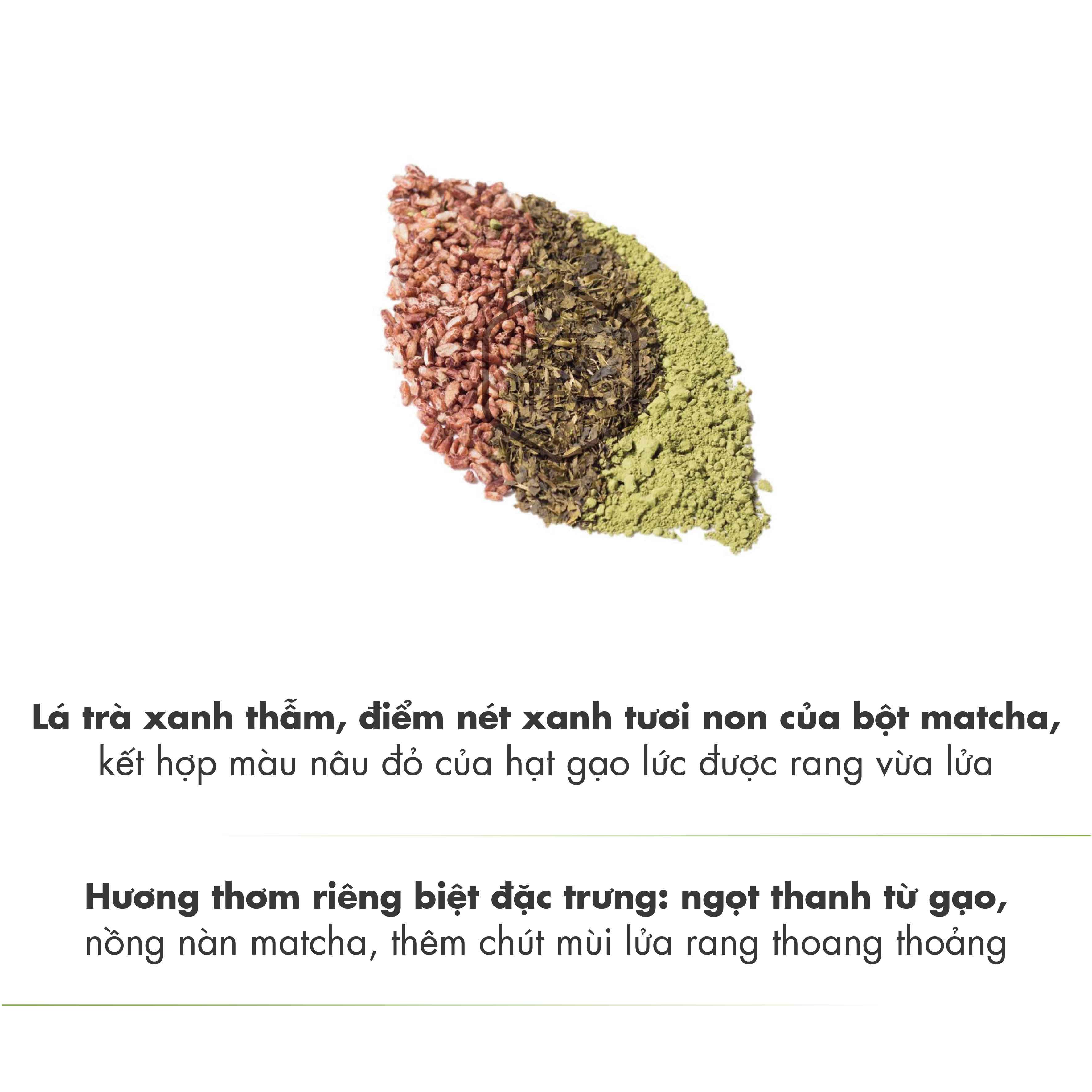 Trà Xanh Gạo G241 Dotea 100g - Ngọt Thanh Hương Gạo Vị Matcha Nồng Nàn