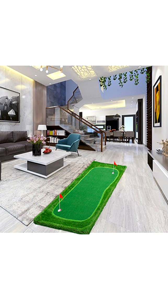 Thảm tập GOLF tại nhà, nhận đặt kích thước theo kích thước ngôi nhà (Loại 1m x 3m)