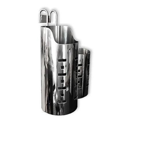 Ống đũa 2 ngăn cao thấp Inox 304-OD02