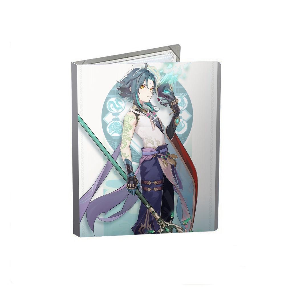(FULL) Album đựng card Genshin Impact binder A5 80 ô game anime sưu tập cute đáng yêu