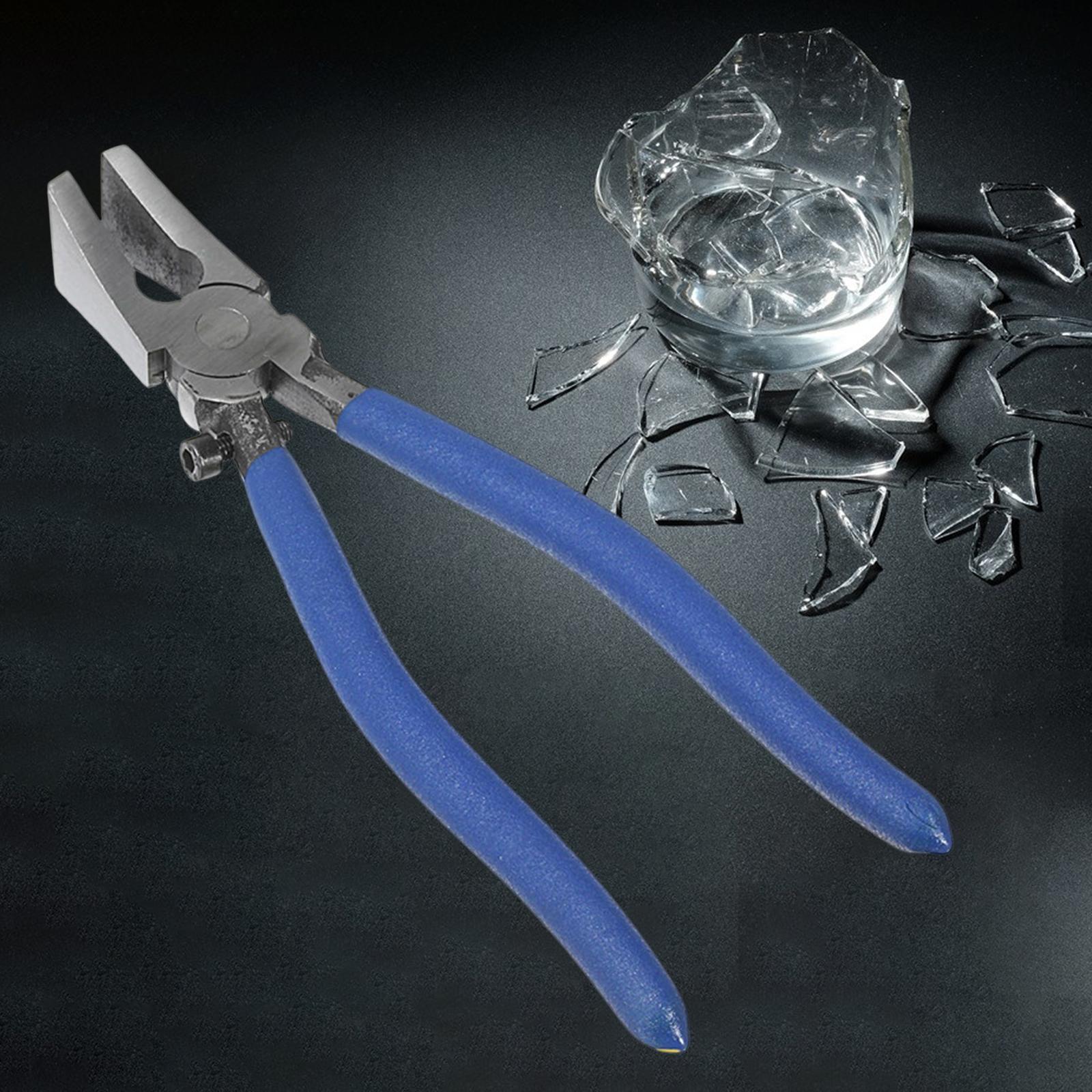 Metal Key Fob Plier Breaking Hand Tool Glass Running Pliers for Mosaic Art