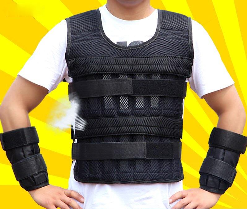 Áo đựng tạ thể lực 14KG thích hợp tập thể dục, chạy bộ, tập võ - Weight Vest 14kg