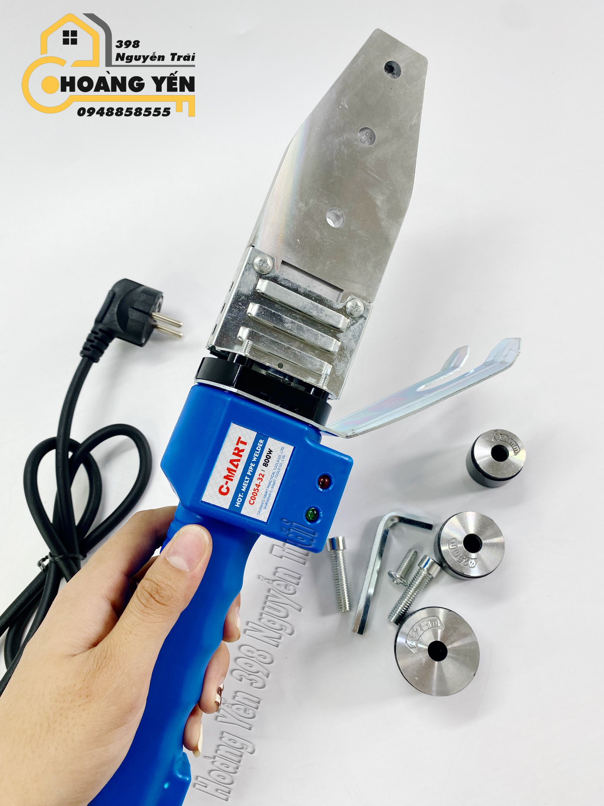 Máy hàn ống nhựa, ống nước, ống nhiệt PPR 20-32mm C-mart C0054