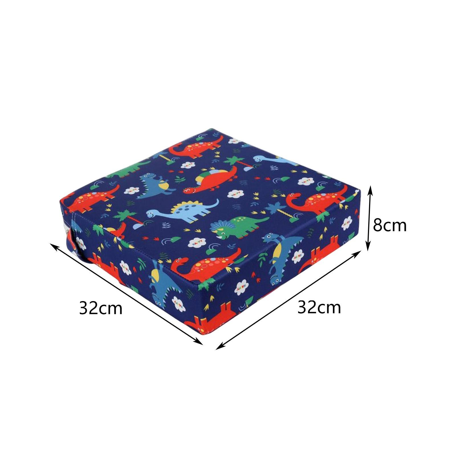 2Pcs Portable Dining Chair Cushion Baby Chair Seat