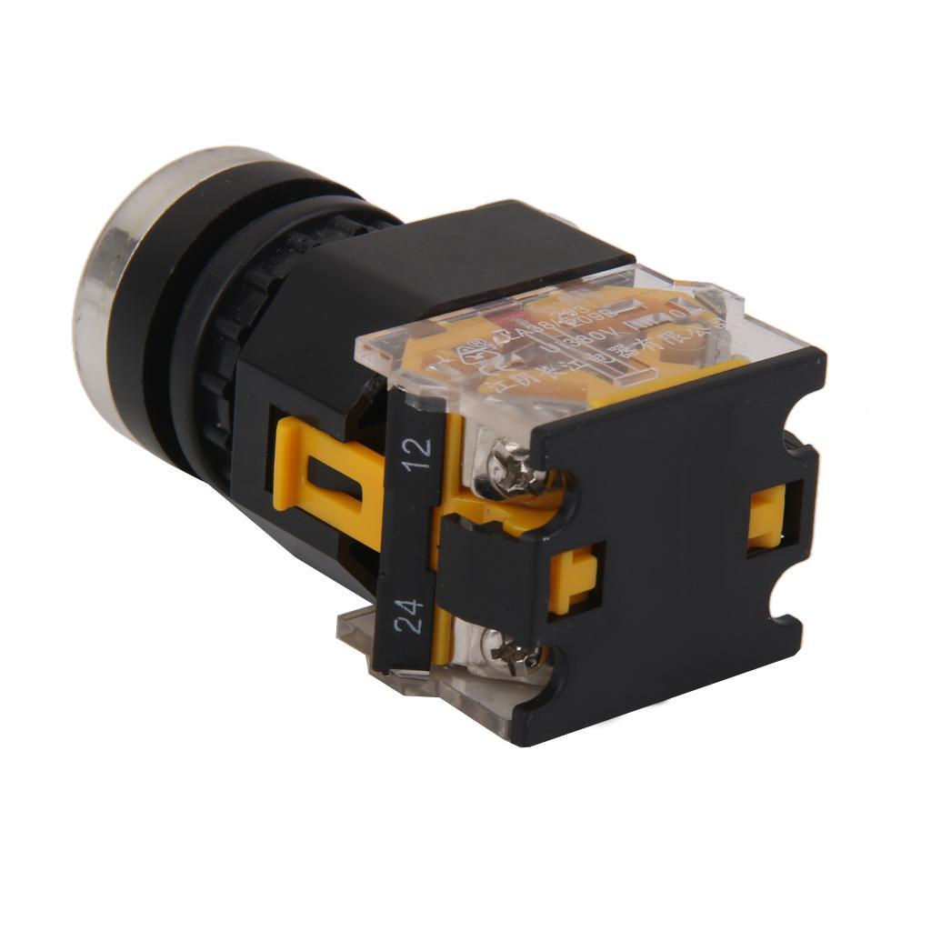 660V Push Button Momentary Press Switch Heavy Duty -Red