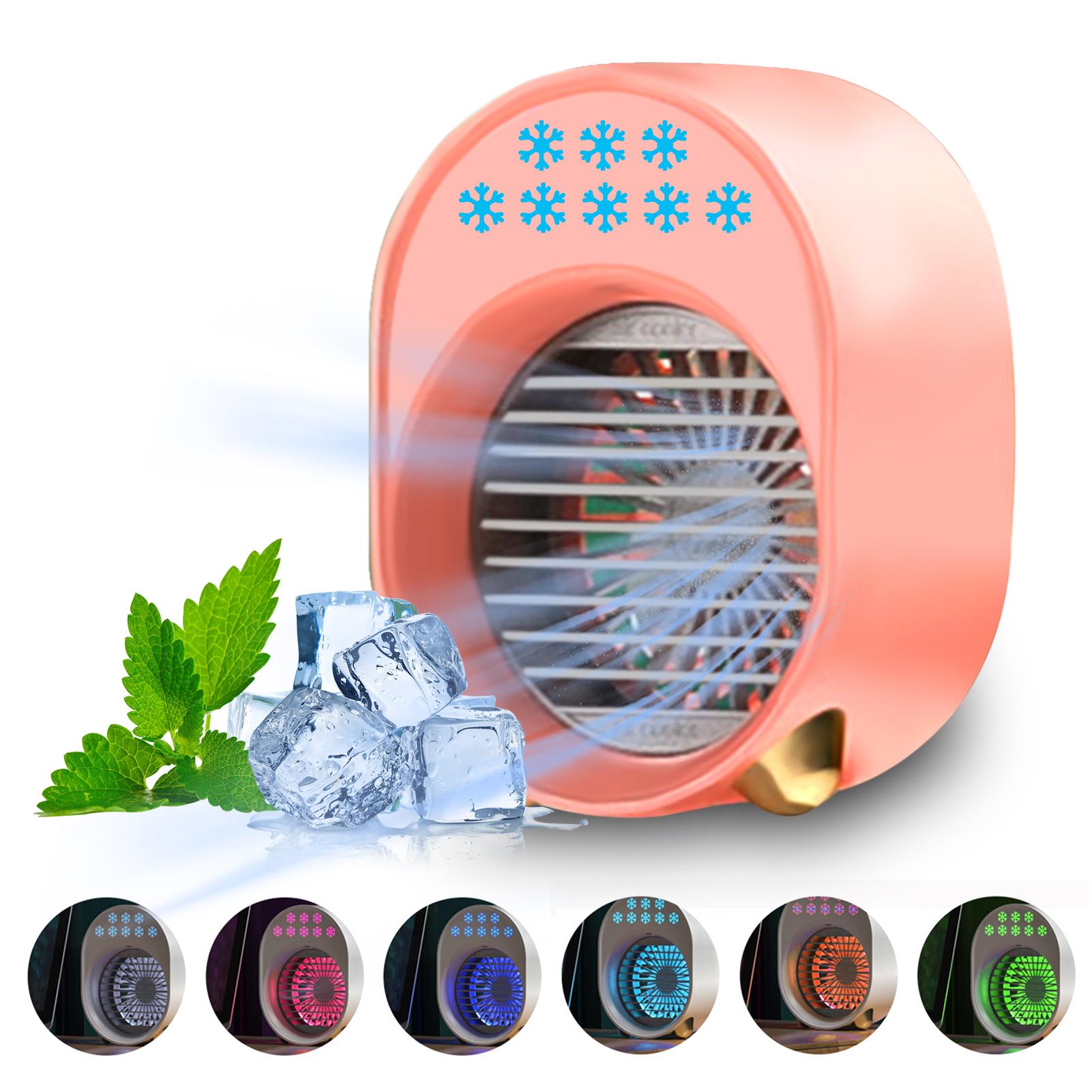 Quạt làm mát không khí có thể sạc lại Pin 3600mah