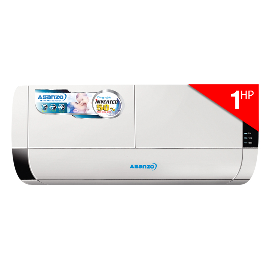 Máy Lạnh Inverter Asanzo K9 (1.0HP) - Hàng Chính Hãng