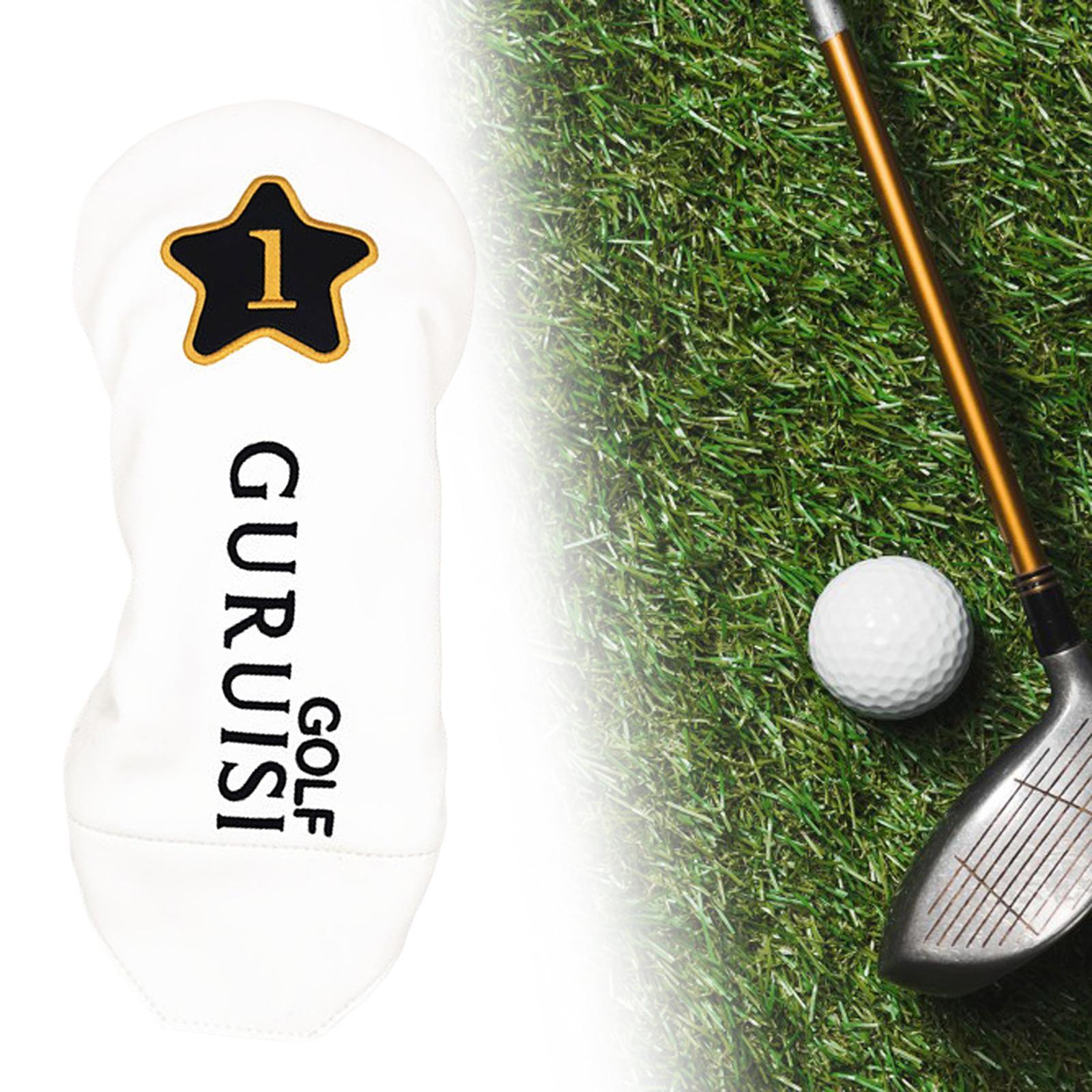 Golf Wood Head Cover Waterproof Non Slip Utility Drivers Club Headcover Travel Golfer Gift Accessories