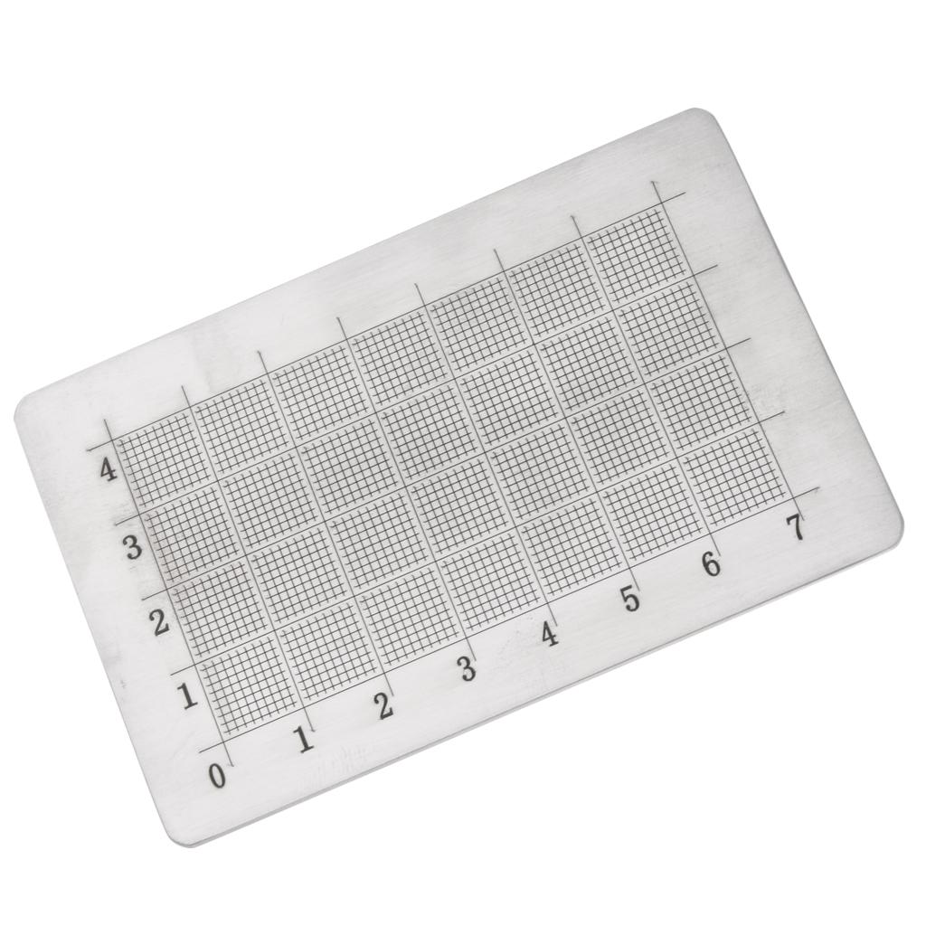 Nose Engraving Board Nasal Measurement Board Expander & Scale Measuring Tool