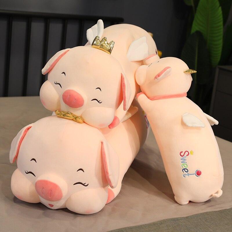 Gấu Bông Heo Sweet Cute, Có Khóa Kéo Gấu Bông- Quà Tặng
