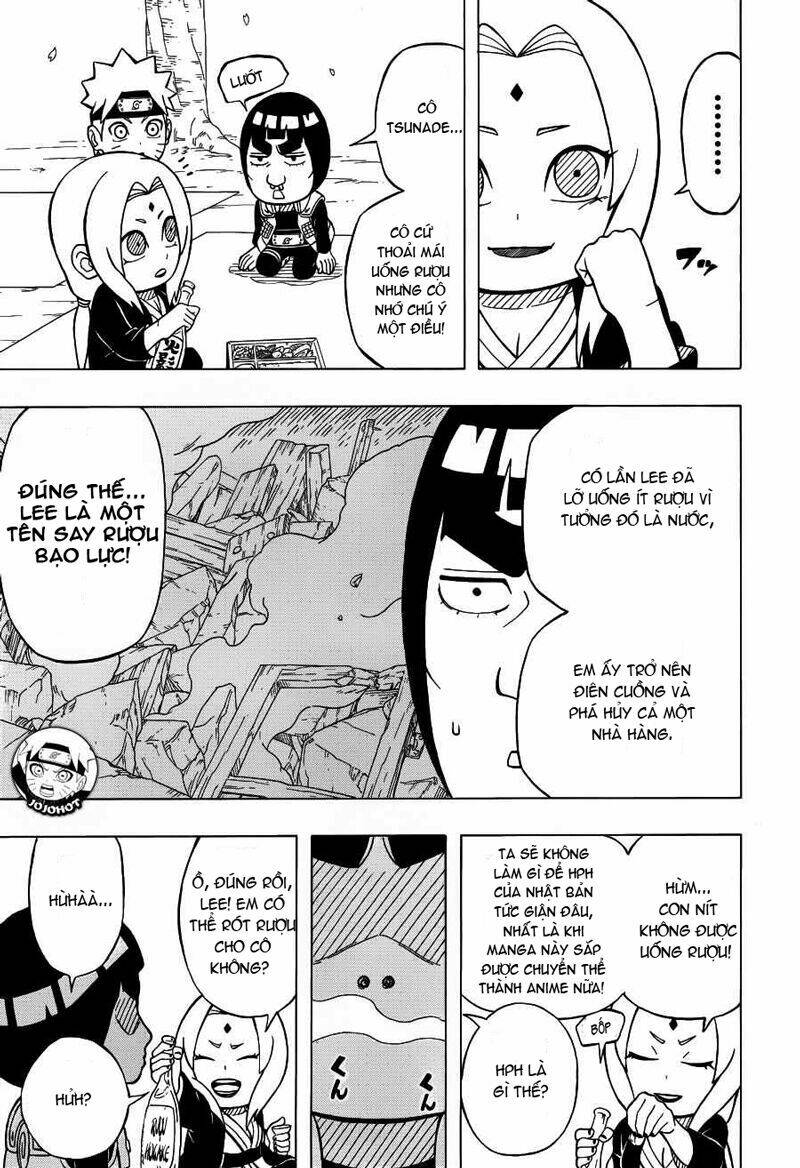 cửu vĩ hồ ly ngoại truyện rock lee chapter 11 13