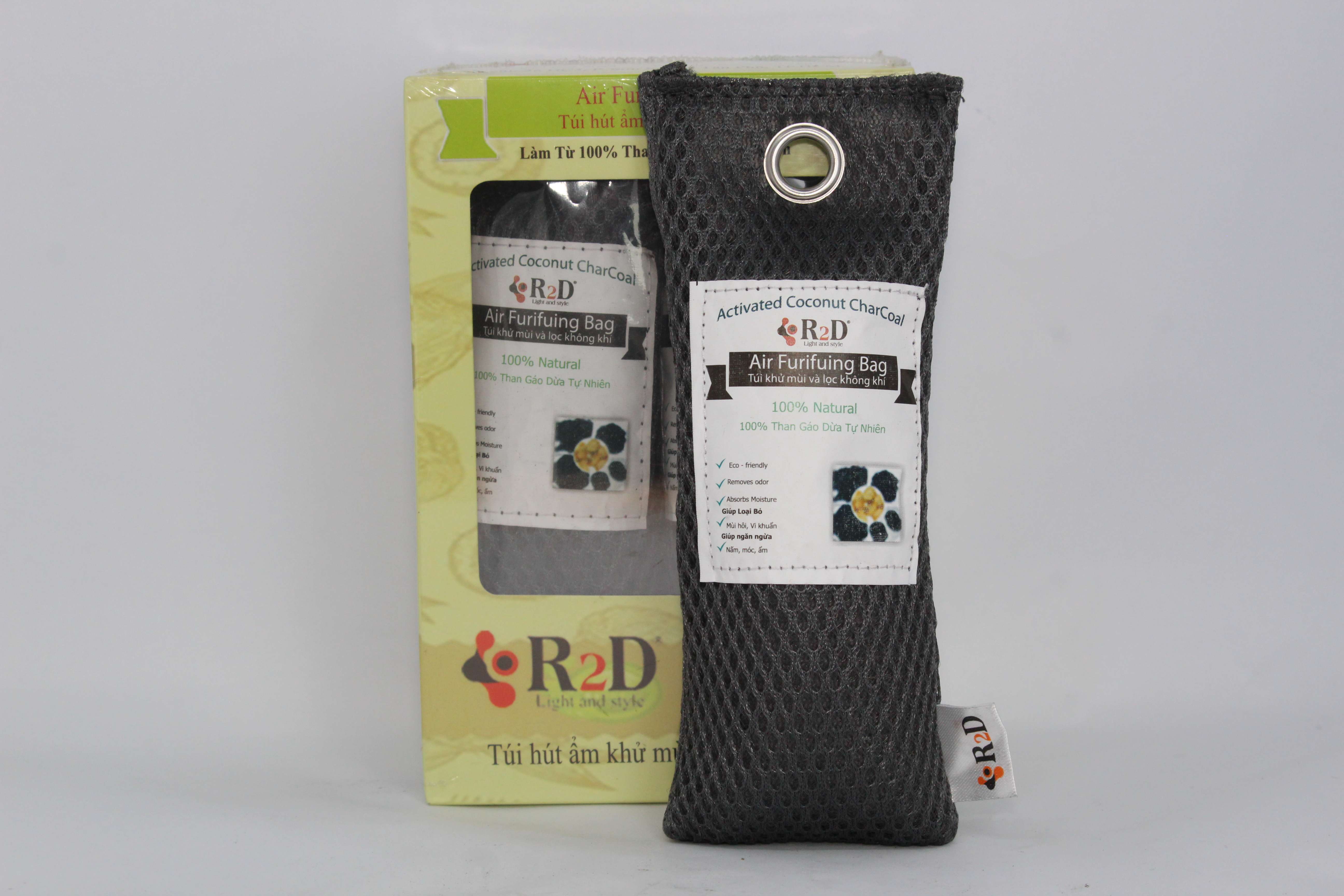 Túi Hút Ẩm Than Hoạt Tính Khử Mùi, Kháng Khuẩn Dành Cho Giày,  Đến Từ Shop R2D] Đến Từ Shop. R2D