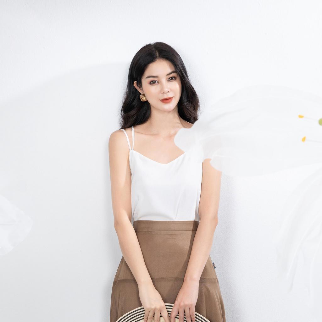 Áo 4 Dây Nữ Đan Chéo Thời Trang UK Fashion Phong Cách Thời Trang Quyến Rũ, Sang Chảnh, Vải Hàn Cao Cấp NKFSM2105023