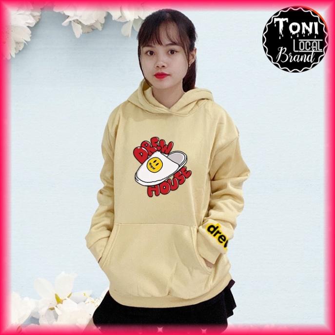 ÁO HOODIE DREW Nỉ Ngoại Cao Cấp In Pet Siêu Bền Siêu Đẹp (HD2860 - Chiếc Dép - Kèm Ảnh Thật) (Toni.Brand)