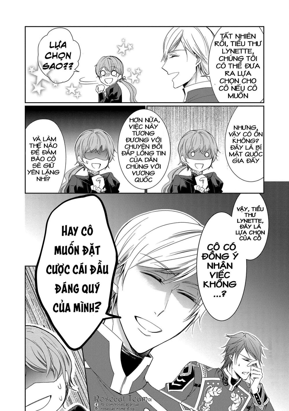 con gái bá tước bỗng thành vị hôn thê của thái tử điện hạ chapter 2 6