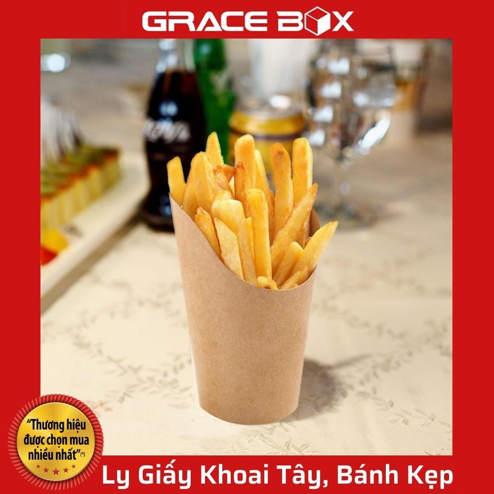 Lốc 40 Ly Giấy Khoai Tây, Bánh Kẹp