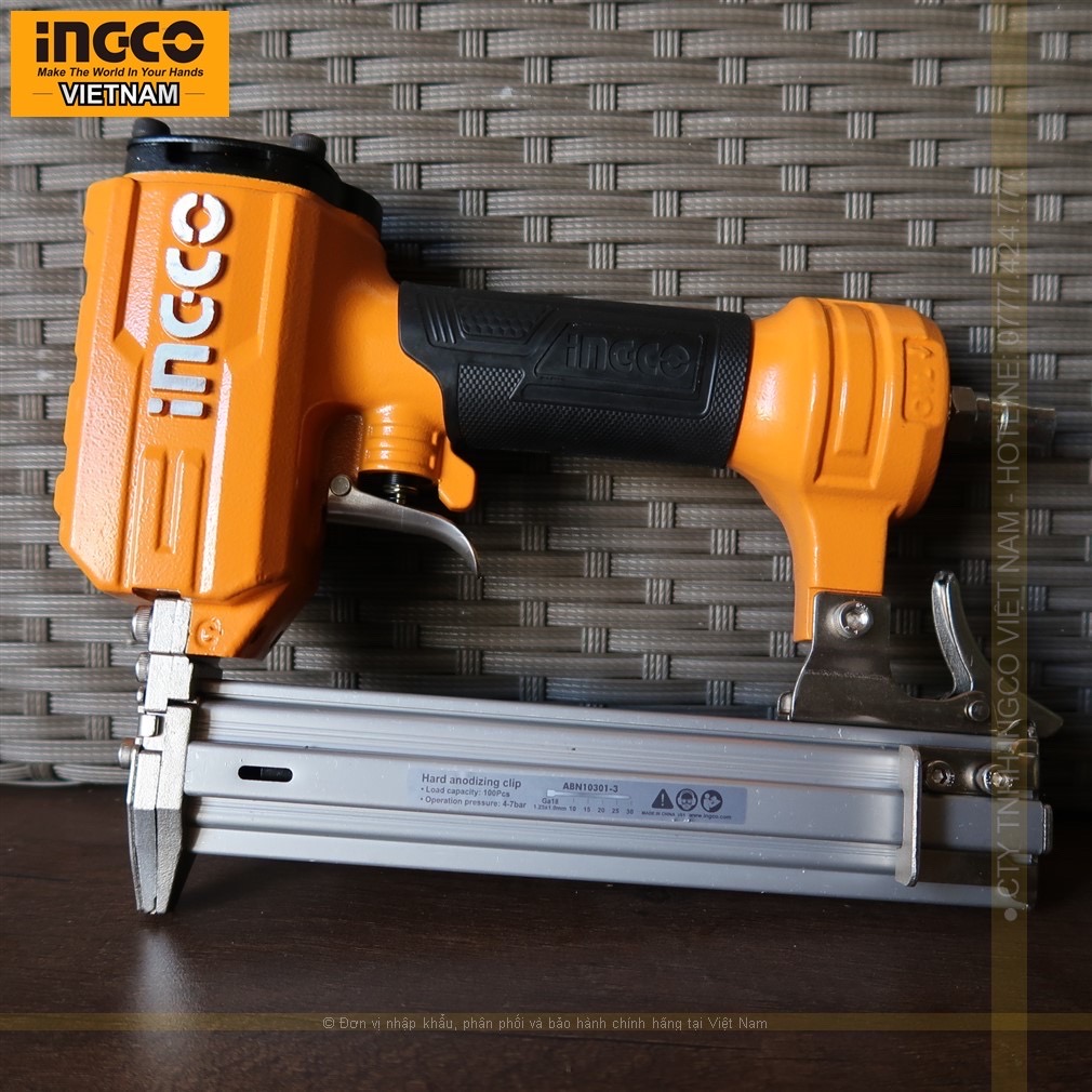 Bộ bắn đinh thẳng dùng hơi INGCO ABN10301-3