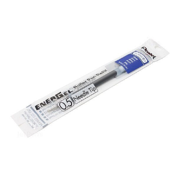 Ruột bút Pentel Energel Roller Pen Refill - Needle Tip 0.5mm - Màu xanh dương (Blue)