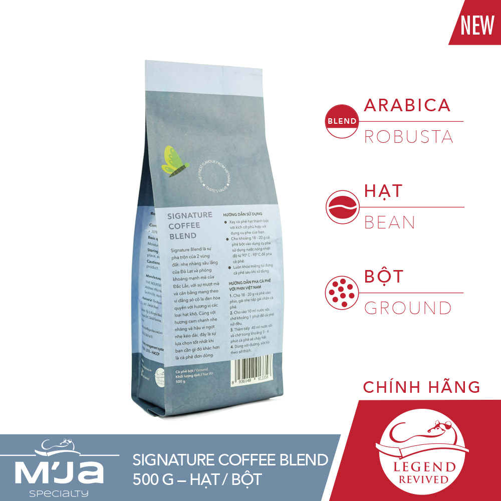 Cà Phê M'JA Signature Coffee Blend 500g