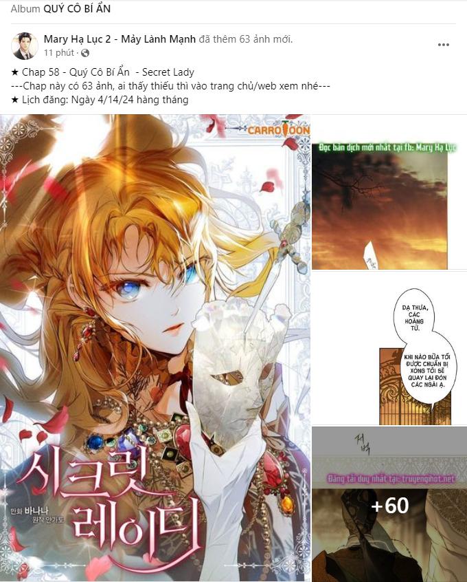 quý cô bí ẩn - secret lady chapter 58 1