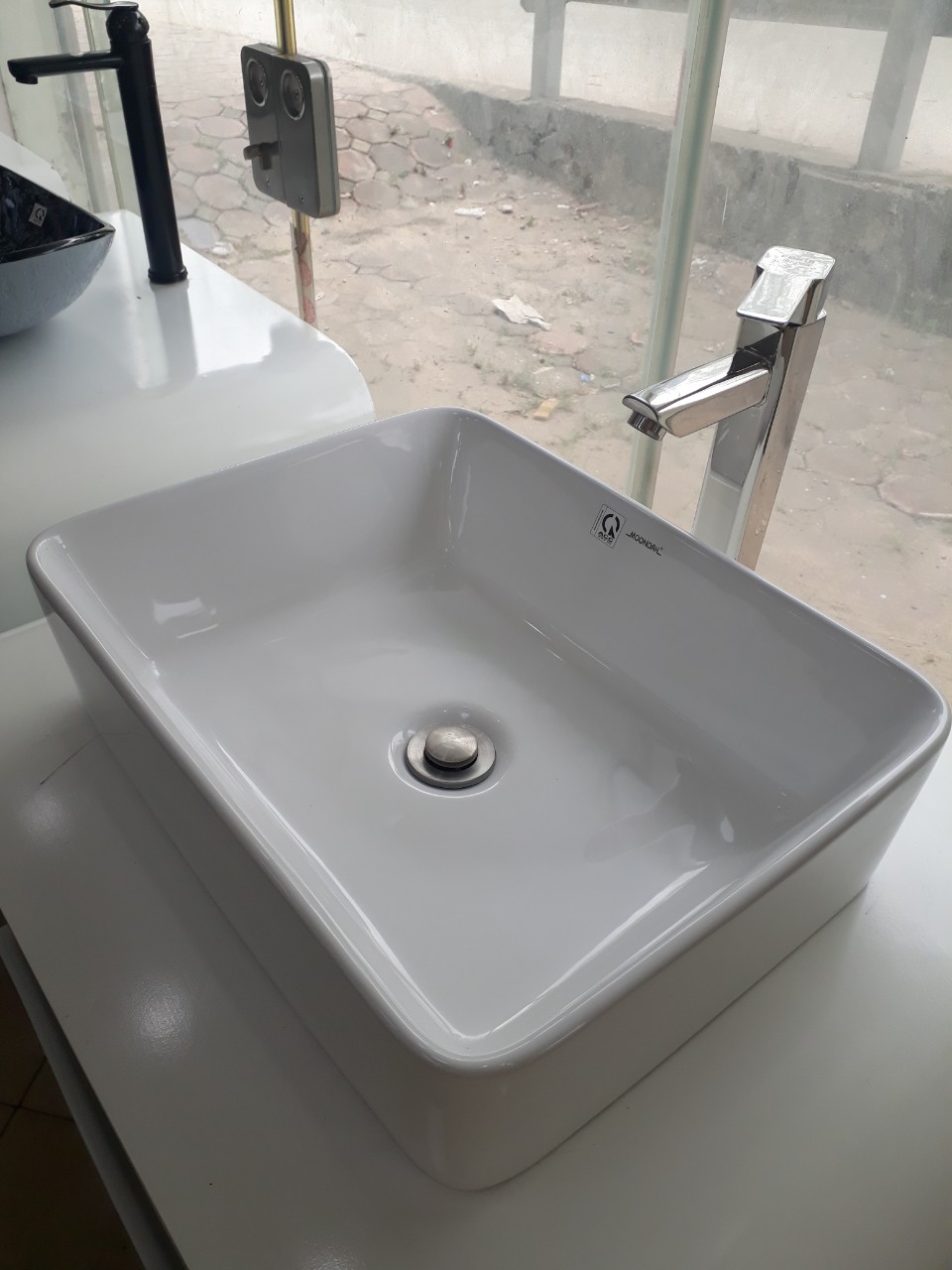 CHẬU LAVABO BÀN ĐÁ