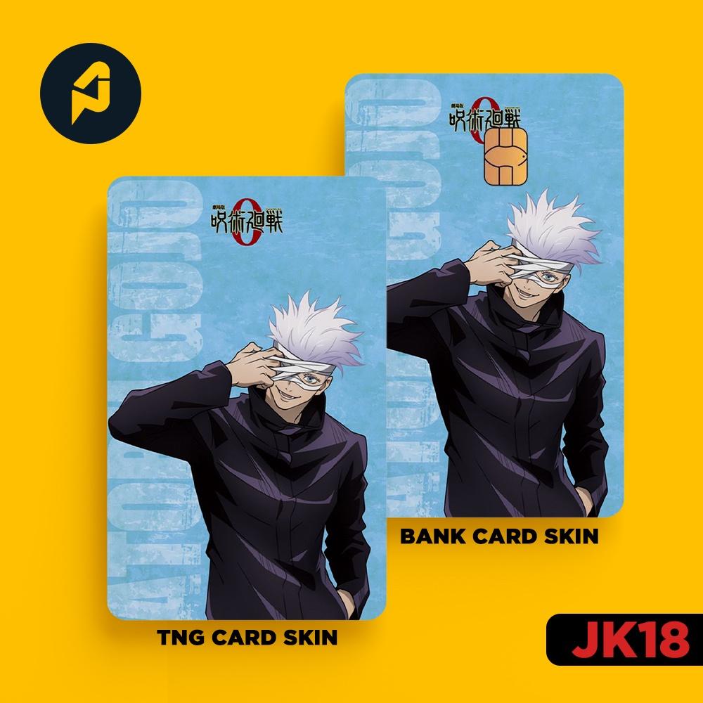 Skin Card Jujutsu Kaisen - Miếng Dán ATM, Thẻ Xe, Thẻ Từ, Thẻ Chung Cư - Chất Liệu Chống Xước - Chống Nước