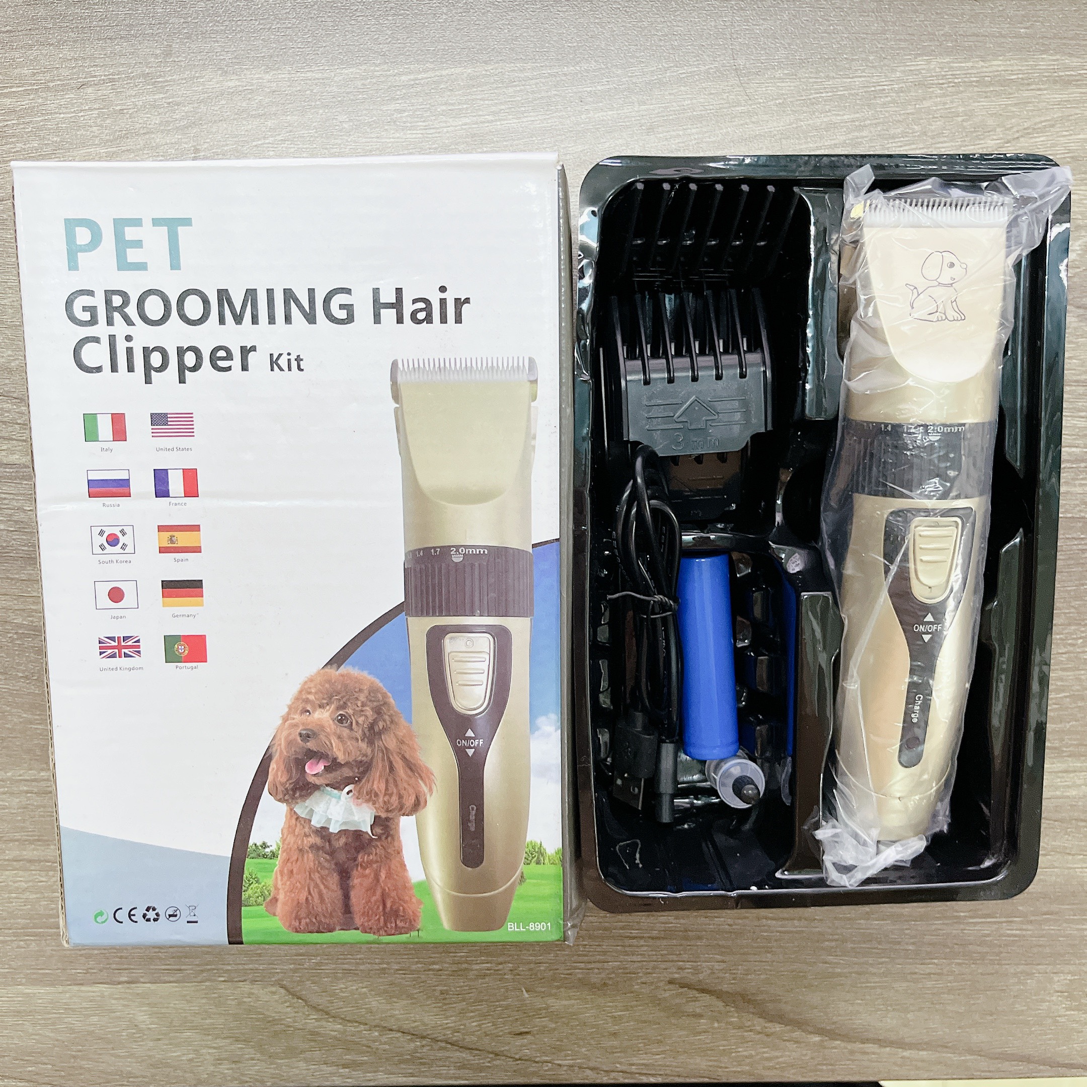 Tông Đơ Cắt Tỉa Lông Chó Mèo Taotaopets Pet Electric Clipper - YonaPetshop