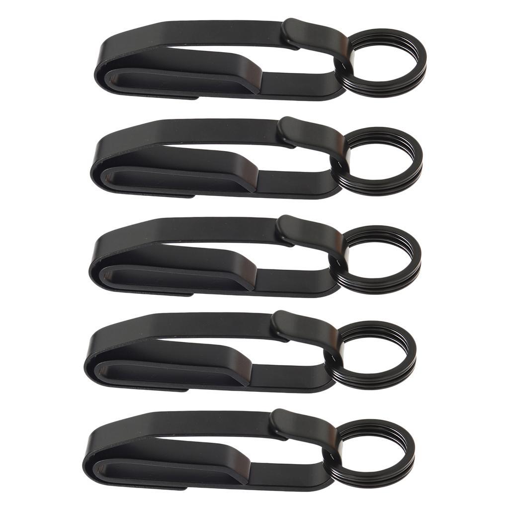 Pack of 5 Stylish Clip Buckle with Key  Release Waist Belt Clip