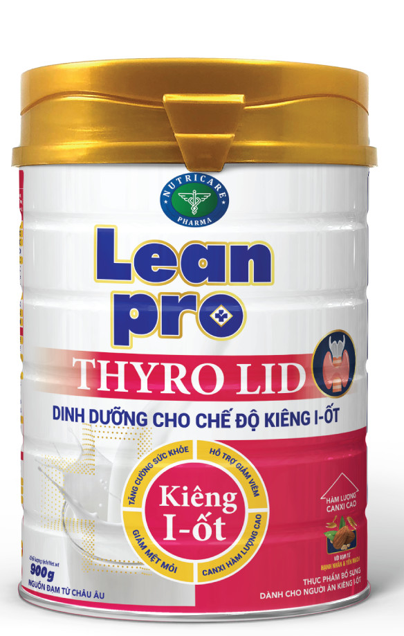 Leanpro Thyro LID 900G - DINH DƯỠNG CHUYÊN BIỆT CHO NGƯỜI KIÊNG I-ỐT