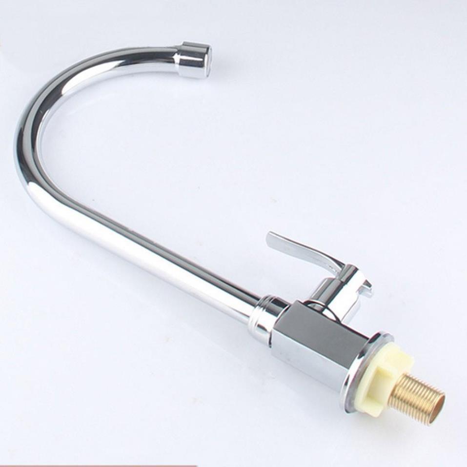 Vòi nước bằng thép không gỉ thiết kế hiện đại dành cho bồn rửa chén 206806