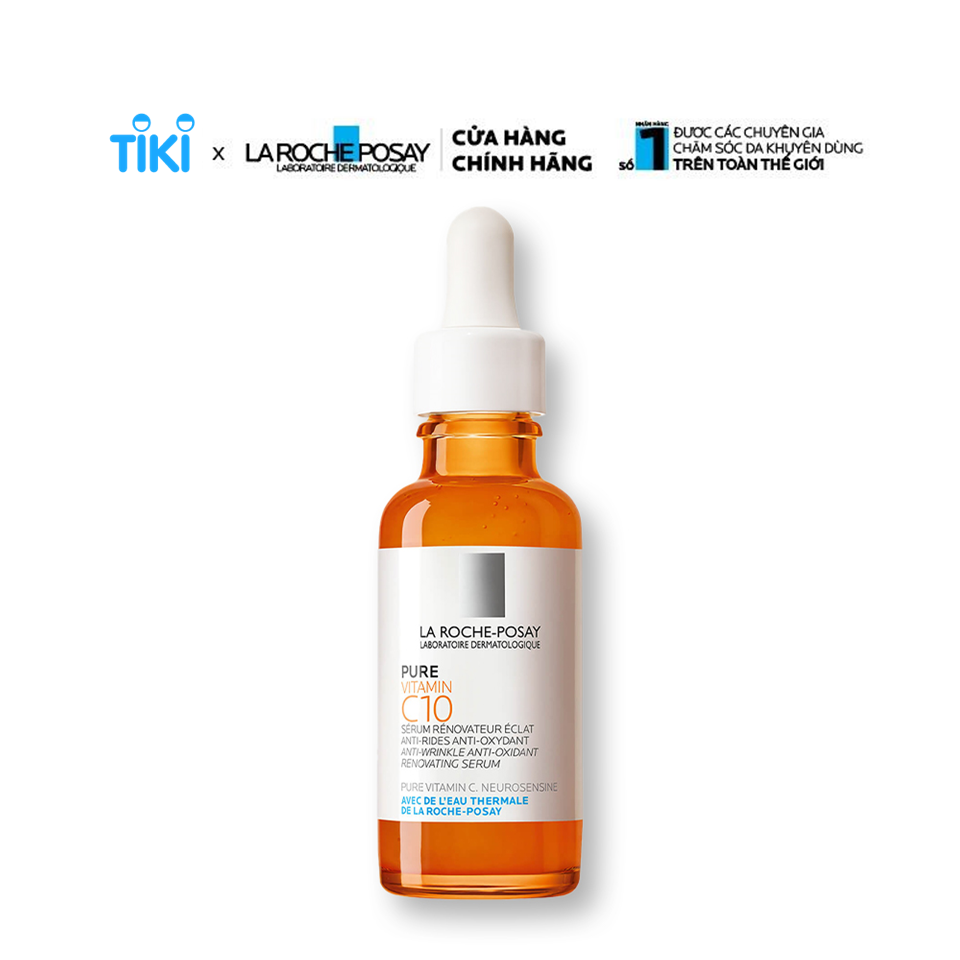 Dưỡng chất giúp cải thiện và làm sáng da La Roche Posay Pure Vitamin C10 Serum 30ml