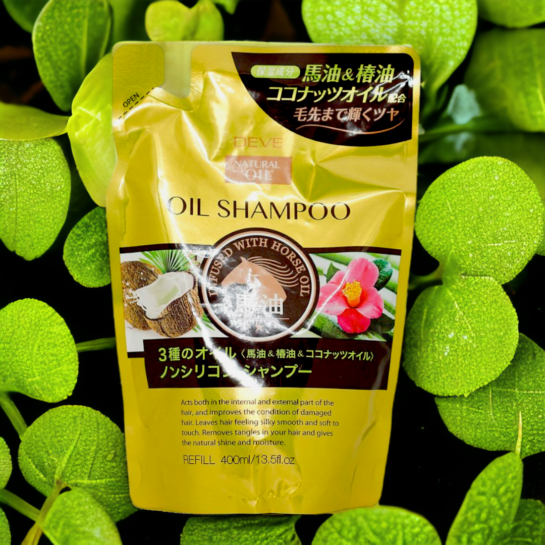 Dầu Gội Đầu Deve Natural Oil Shampoo Nuôi Dưỡng Tóc Chắc Khỏe Chiết Xuất Tinh Dầu Ngựa )