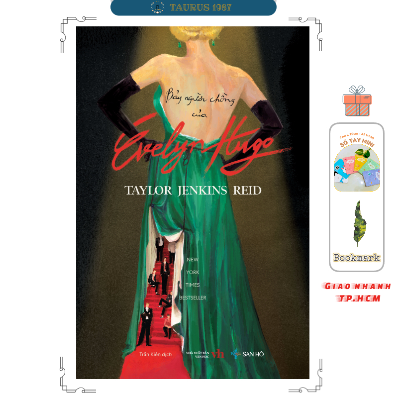 Sách BẢY NGƯỜI CHỒNG CỦA EVELYN HUGO - Taylor Jenkins Reid - San Hô Book
