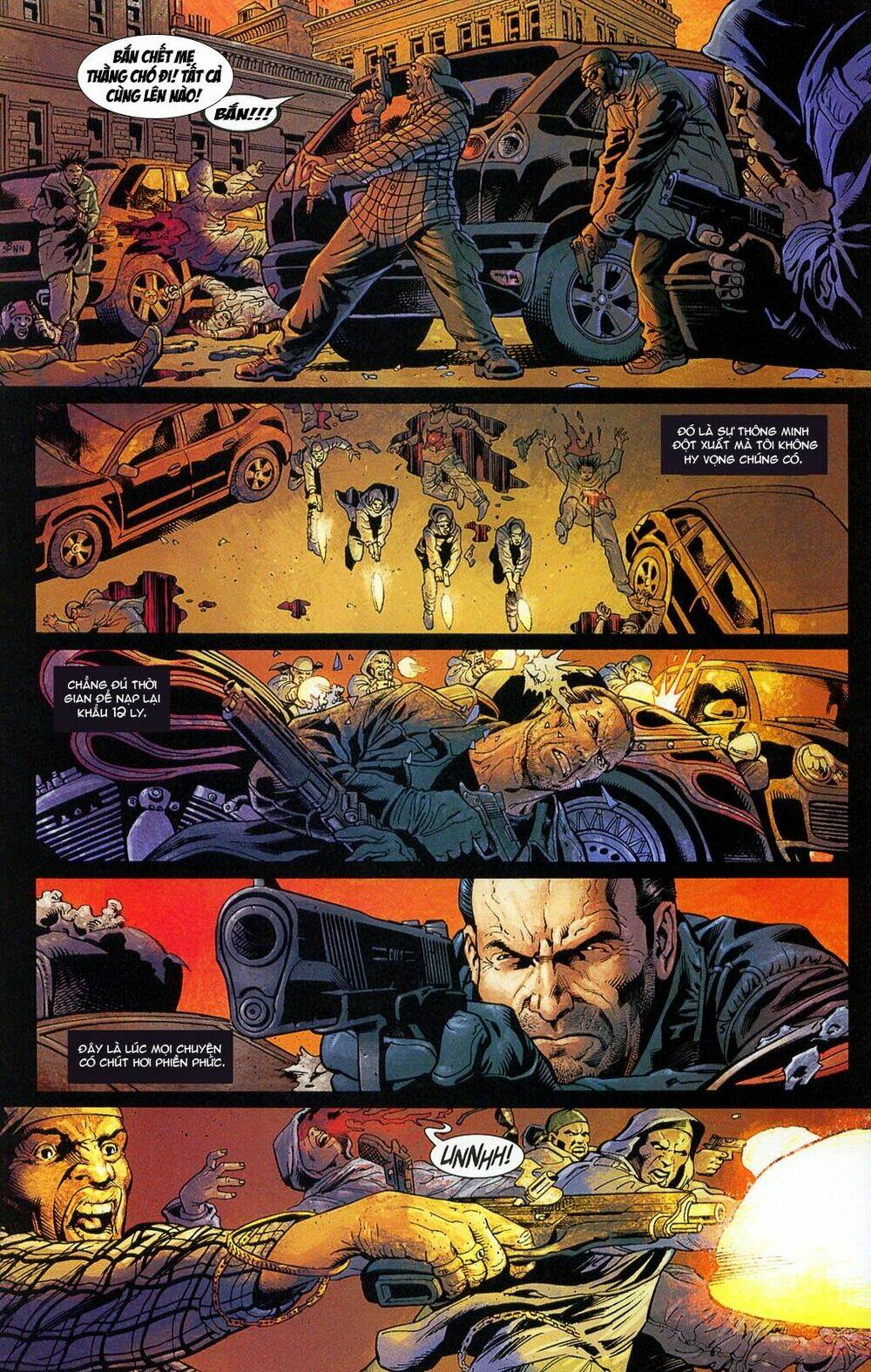 the punisher: trên là dưới & trắng là đen chapter 1 15