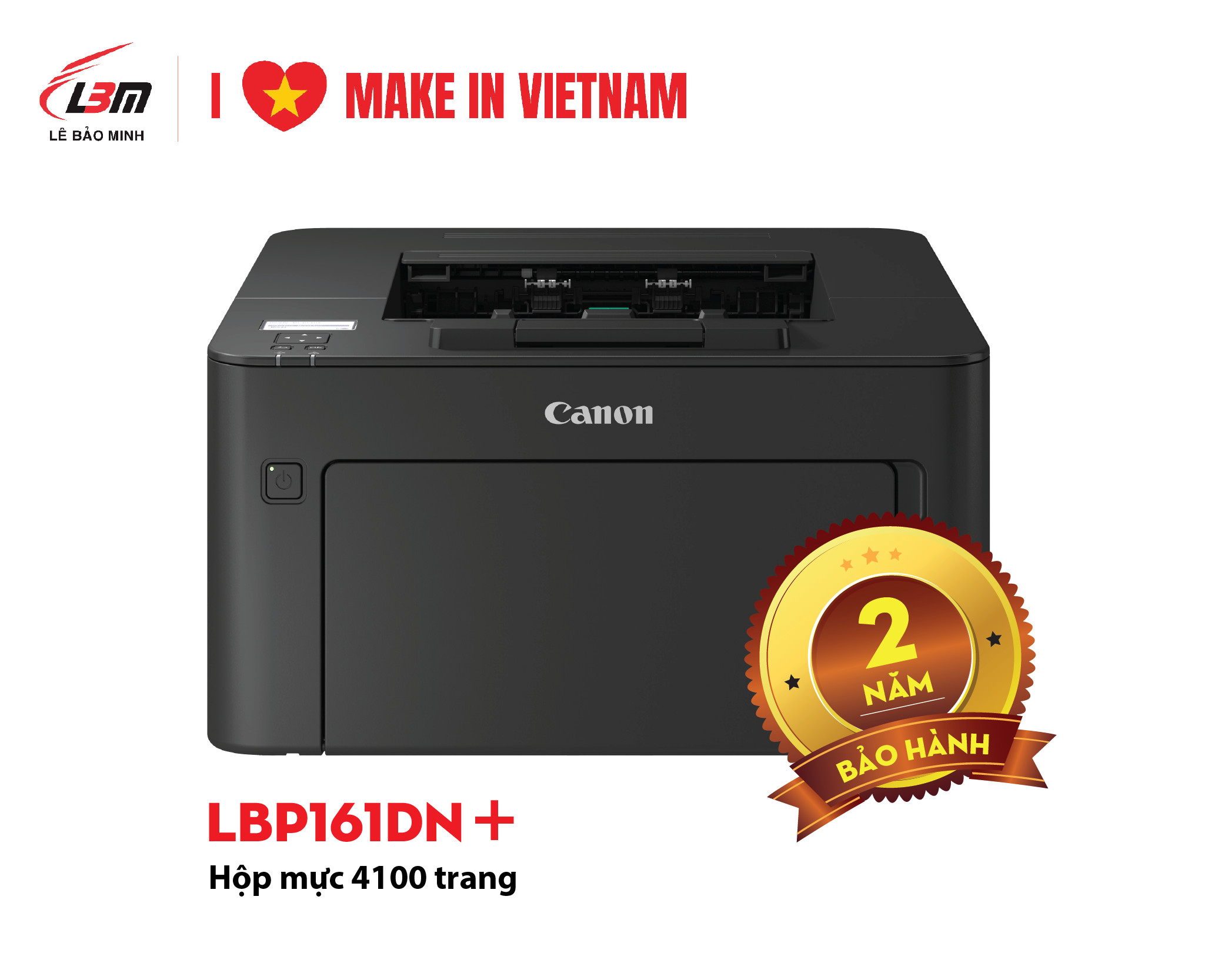 Máy in Canon LBP 161DN+ - Hàng Chính hãng