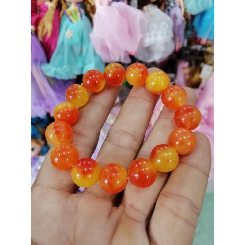 VÒNG TAY ĐÁ THIÊN NHIÊN 14MM NHIỀU MÀU
