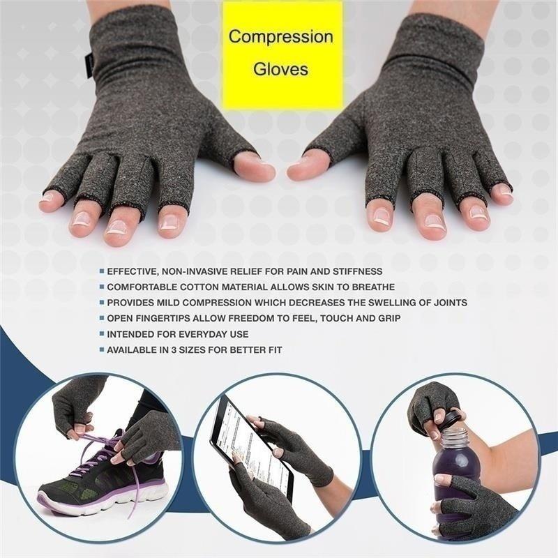 1 đôi găng tay nén ấm áp có thể dùng màn hình cảm ứng