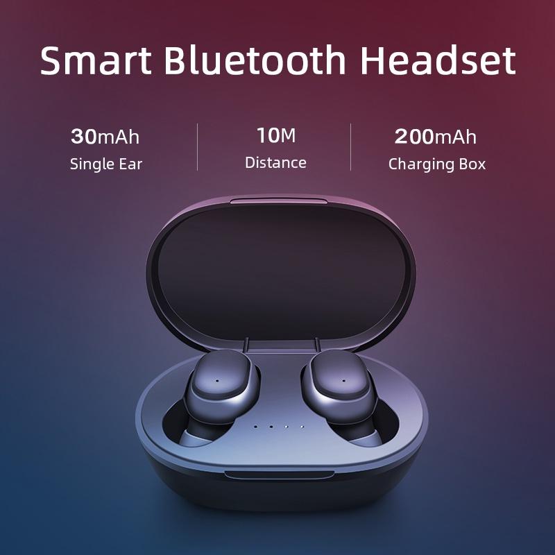 Tai Nghe Bluetooth Không Dây A6S TWS Phong Cách Thể Thao Cho Xiaomi IPhone
