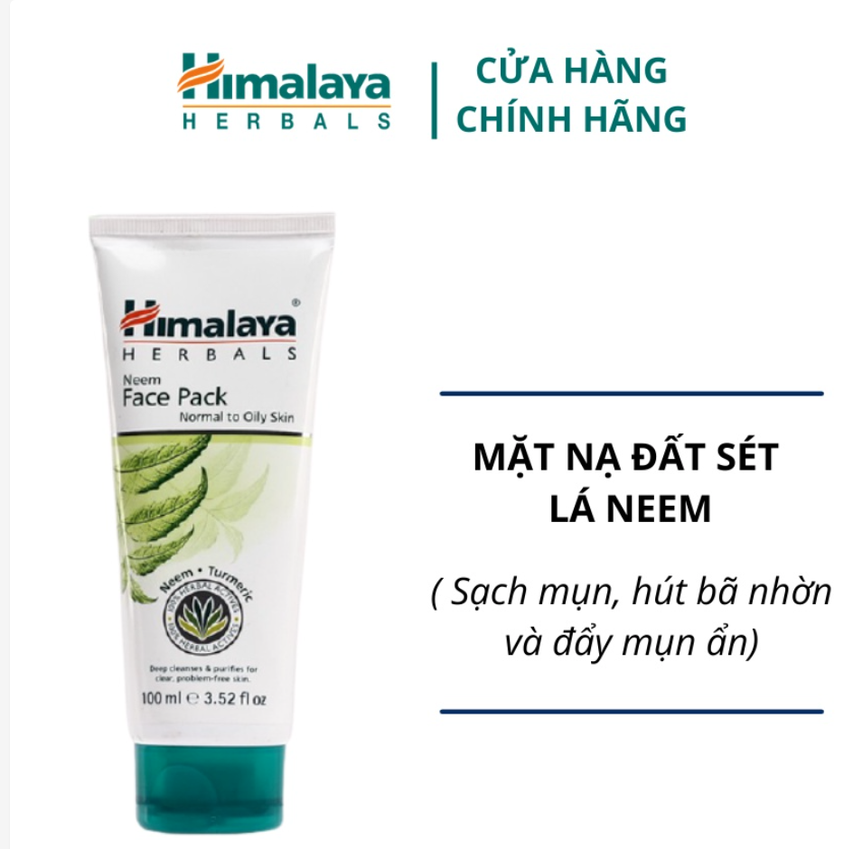 [ƯU ĐÃI] MẶT NẠ ĐẤT SÉT LÁ NEEM LOẠI BỎ MỤN, BÃ NHỜN VÀ MỜ THÂM + NƯỚC HOA HỒNG