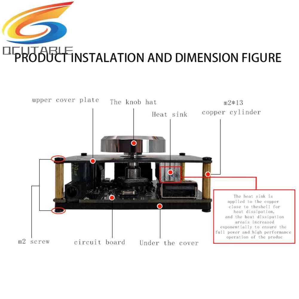 Bảng Mạch Khuếch Đại Âm Thanh Kỹ Thuật Số Kênh 2.0 XY-AP100L 100Wx2