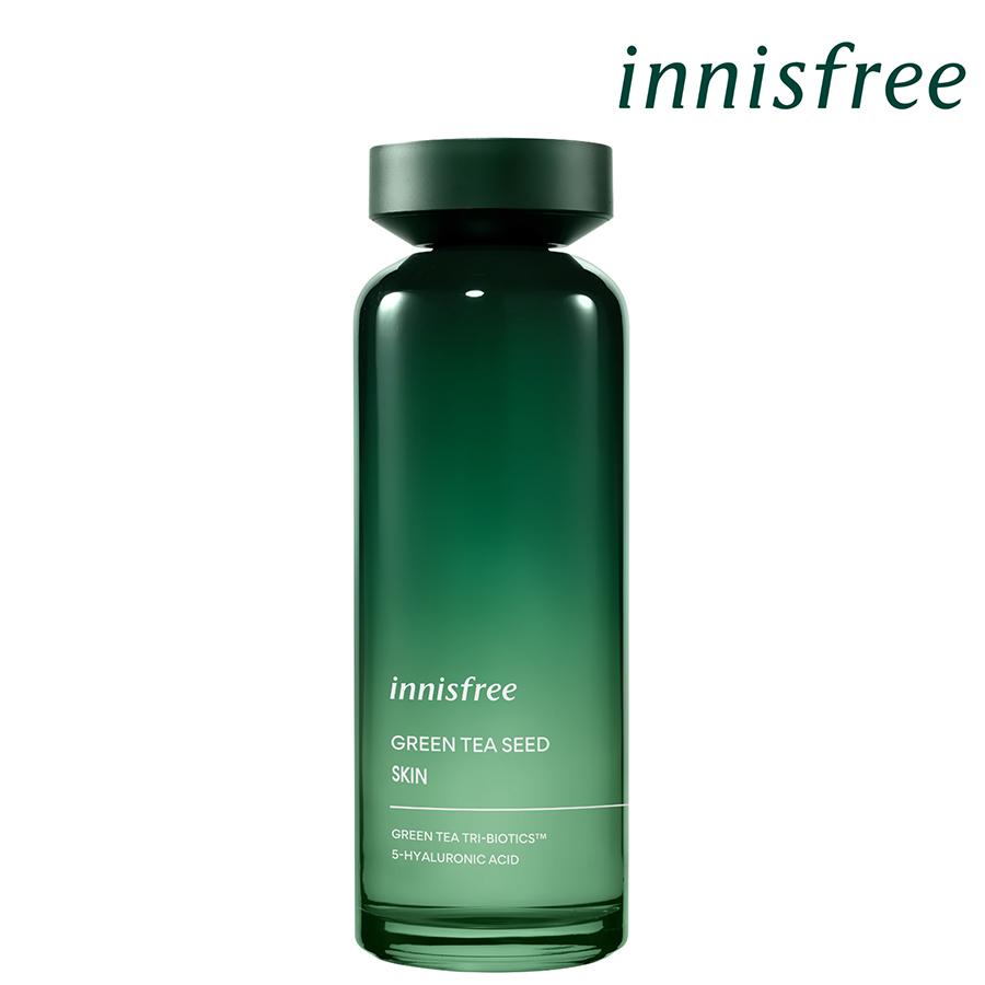 Nước cân bằng dưỡng ẩm trà xanh innisfree Green Tea Seed Skin 160ml