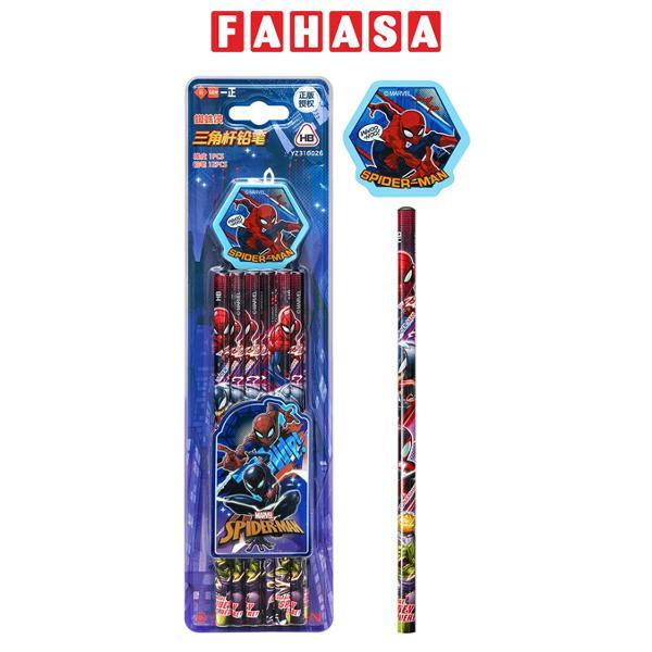 Vỉ 12 Bút Chì Spiderman HB - iiGEN YZ310011