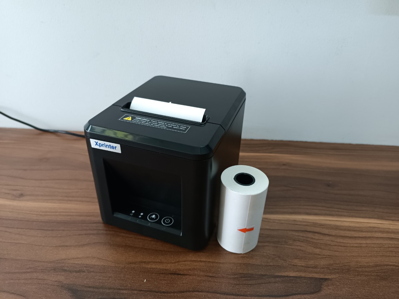 Máy in hoá đơn, vận đơn Xprinter XP-T80U kết nối cổng USB in từ máy tính , in khổ rộng tối đa 80mm, cắt giấy tự động sau in,mẫu mới nhất năm nay
